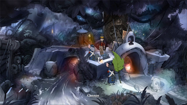 Use hot coffee with reverse effect on a gunner - The four portals: rockwhisper and greengrow spells - Walkthrough - The Night of the Rabbit - Game Guide and Walkthrough