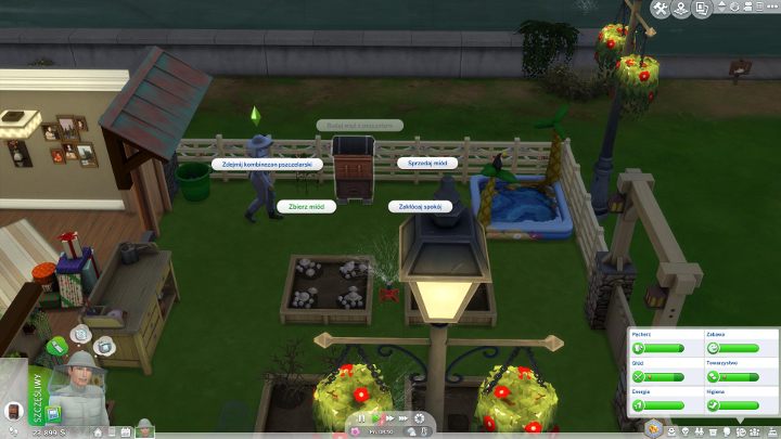 Build a beehive and try to obtain honey from the bees - The Sims 4 Seasons: Other new features and novelties - The Sims 4: Seasons - Sims 4 Guide