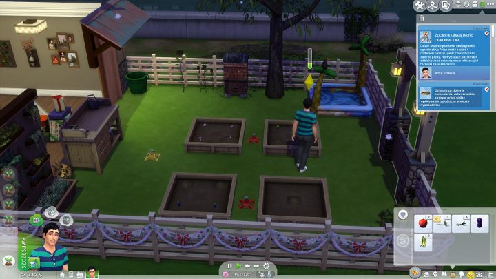 Gardening is, of course, the skill that you need to develop in order to be promoted - The Sims 4 Seasons: Gardener - a new profession, career levels - The Sims 4: Seasons - Sims 4 Guide