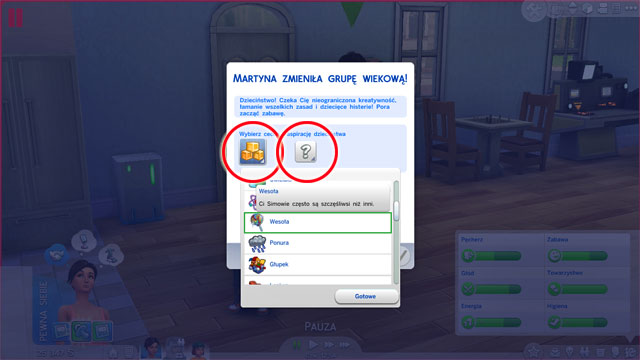 In the case of aspirations, you are restricted to four, in the case of children: Social Butterfly , Artistic Prodigy, Whil Kid and Rambunctious Scamp - Parenthood | The Sim Environment - The Sim Environment - Sims 4 Guide