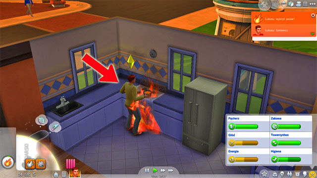 A very dangerous thing may be a cook-Sim who may cause fire - Other events | The Sim Environment - The Sim Environment - Sims 4 Guide