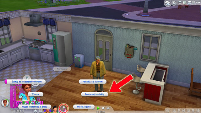When the Sim is at work, you cannot control him directly, but you can influence his behavior - Work | The Sim Environment - The Sim Environment - Sims 4 Guide