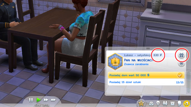 You also obtain satisfaction points by meeting the requirements of the successive stages of aspirations - The Sims 4: Wants, satisfaction and shop with rewards - Sims life - Sims 4 Guide