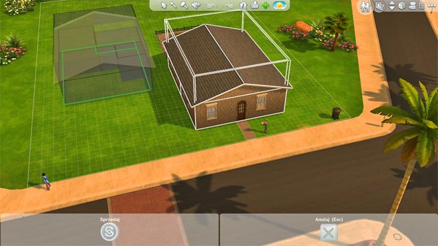 Now choose a new place for your house, confirm it and voila - The Sims 4: Expanding a house - The house - Sims 4 Guide