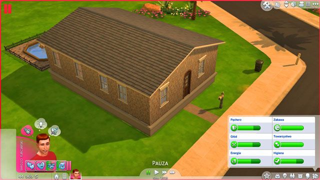 Foundation will automatically grow in between the surface and the house itself, which in turn will rise a bit - The Sims 4: Expanding a house - The house - Sims 4 Guide