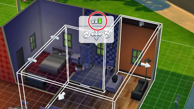 An interesting option is increasing walls height - The Sims 4: Expanding a house - The house - Sims 4 Guide