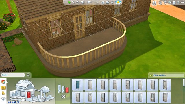 You can also add some attractive irregular shapes - The Sims 4: Expanding a house - The house - Sims 4 Guide