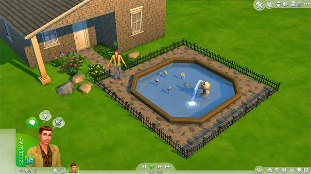 There is also some space for you to develop around the house - The Sims 4: Expanding a house - The house - Sims 4 Guide