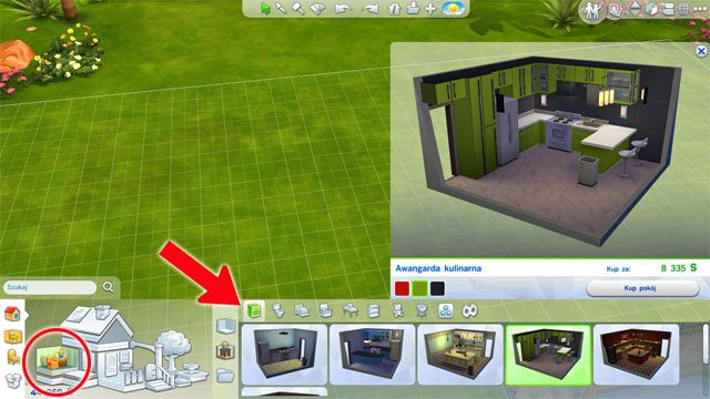 If you do not feel like finishing or furnishing your house on your own, you can use yet another tool - custom rooms - The Sims 4: Expanding a house - The house - Sims 4 Guide