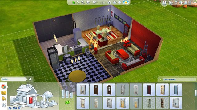 This way you can buy any of the basic rooms - the only thing you should keep in mind is door placement and the freedom of walking around the house - The Sims 4: Expanding a house - The house - Sims 4 Guide