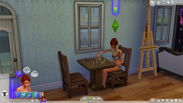This skill may be learned and leveled mostly by playing chess - The Sims 4: Logic - tips - Skills - Sims 4 Guide