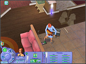 Dylan should arrive at the mansion at about 2015 hours (#1) - Chapter 4 - Scenario 1 - The Sims Life Stories - Game Guide and Walkthrough