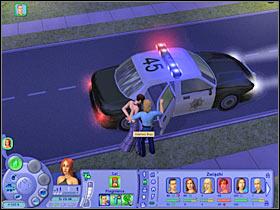 You will have to wait for Mickey to talk to our main character (#1) - Chapter 11 - Scenario 1 - The Sims Life Stories - Game Guide and Walkthrough