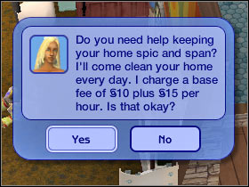 You should consider taking care of some of the basic needs in the meantime - Chapter 1 - Scenario 2 - The Sims Life Stories - Game Guide and Walkthrough