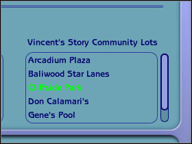 Once you're there (#1), exit the cab and join Naomi - Chapter 3 - Scenario 2 - The Sims Life Stories - Game Guide and Walkthrough