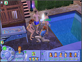 Now you will have to plenty of time in order to improve your relationship with Naomi (#1) - Chapter 6 - Scenario 2 - The Sims Life Stories - Game Guide and Walkthrough