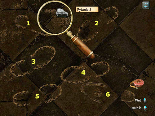 Zoom appears - Examine all important traces and evidences | The Murder in Diocese of Knightsbridge - The Murder in Diocese of Knightsbridge - The Testament of Sherlock Holmes Game Guide