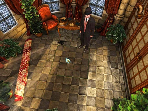 Click on the activated chess piece in the equipment - Discover the Priests Secret | The Murder in Diocese of Knightsbridge - The Murder in Diocese of Knightsbridge - The Testament of Sherlock Holmes Game Guide