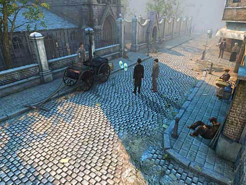 1 - Verify Collected Evidences on a Cemetery | Slaughter in Whitechapel - Slaughter in Whitechapel - The Testament of Sherlock Holmes Game Guide
