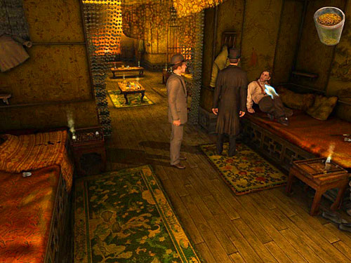 Open equipment - Get to the Closed Room | Slaughter in Whitechapel - Slaughter in Whitechapel - The Testament of Sherlock Holmes Game Guide