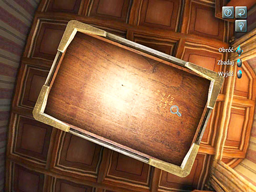 On bottom: II - in columns: 4, 2, 3; 1, 6, 2; 5, 3, - - Search a Henrys Room | Robbery in Kensington Gardens - Robbery in Kensington Gardens - The Testament of Sherlock Holmes Game Guide