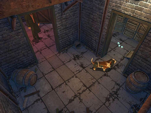 In the next hall go through another open door to a small room full of crates - Go to the Factory Site and Find Henry | Accident at Stinging Street - Accident at Stinging Street - The Testament of Sherlock Holmes Game Guide