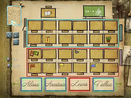 Click at a paper attached in the upper left to get another information - Find James Desk and Open a Cupboard | Explosion in Becketts Residence - Explosion in Becketts Residence - The Testament of Sherlock Holmes Game Guide