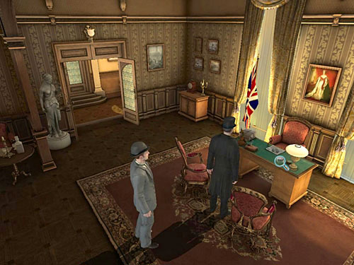 Notice a judges favorite cigar on his desk - Search Judges Office | Explosion in Becketts Residence - Explosion in Becketts Residence - The Testament of Sherlock Holmes Game Guide