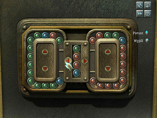 Move green, 2 red and blue beads on the left - Open the Safe | Explosion in Becketts Residence - Explosion in Becketts Residence - The Testament of Sherlock Holmes Game Guide