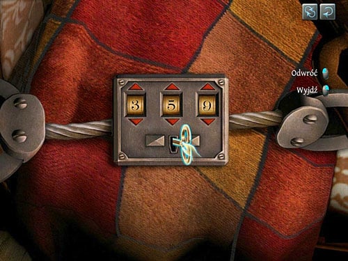 Put it into handcuffs lock and set a code 3-5-9, and turn the key - Open a Case | Hideout in Whitechapel - Hideout in Whitechapel - The Testament of Sherlock Holmes Game Guide