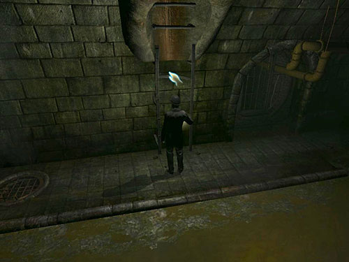 Go forward, until you reach a ladder - Get to the Other Side of Sewers | Meeting in the Sewers - Meeting in the Sewers - The Testament of Sherlock Holmes Game Guide