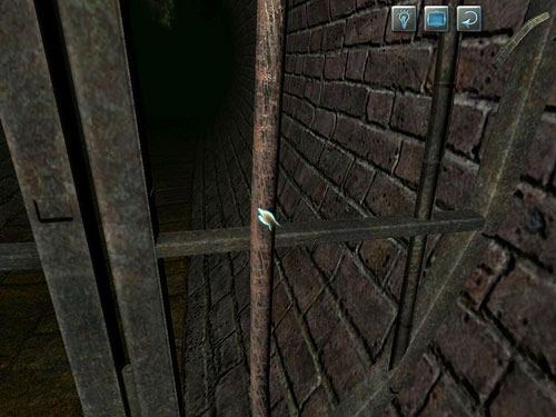 See a grilled bram on the right - Get to the Other Side of Sewers | Meeting in the Sewers - Meeting in the Sewers - The Testament of Sherlock Holmes Game Guide