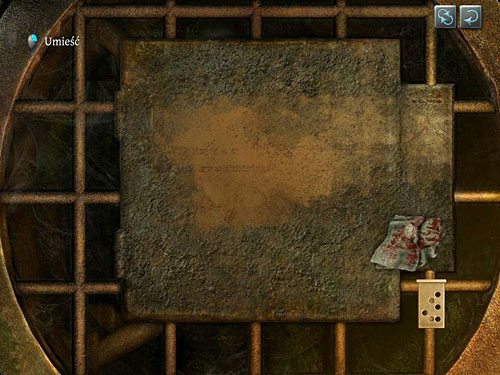 Return to the grate and clean the panel with a scarf (click RMB to put it off) - Go Deeper into Sewers | Meeting in the Sewers - Meeting in the Sewers - The Testament of Sherlock Holmes Game Guide