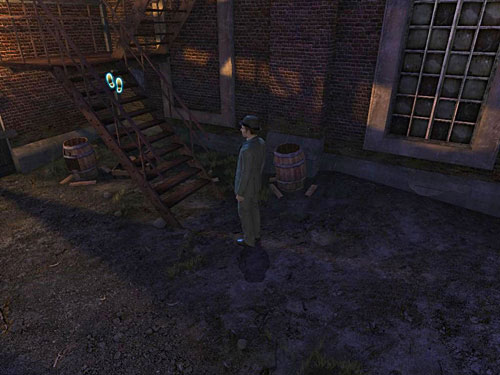 Climb up on the roof - Find Out, What Is Happening in the Warehouse | A Grand Final in the Fun Fair - A Grand Final in the Fun Fair - The Testament of Sherlock Holmes Game Guide