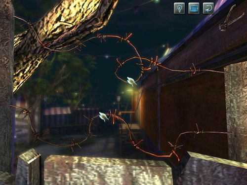 Use the pliers to cut two wires on the top of fence - Get to the Fun Fair | A Grand Final in the Fun Fair - A Grand Final in the Fun Fair - The Testament of Sherlock Holmes Game Guide