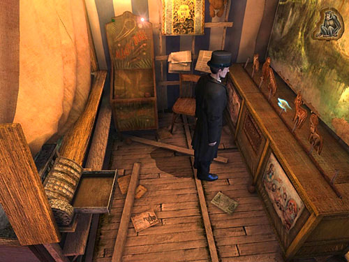 Return to shooting gallery and go to the building with wooden animals - Open a Secret Box | A Grand Final in the Fun Fair - A Grand Final in the Fun Fair - The Testament of Sherlock Holmes Game Guide