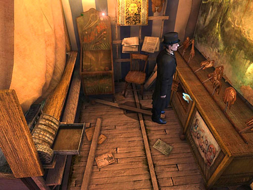 Inside, you find banknotes - Open a Secret Box | A Grand Final in the Fun Fair - A Grand Final in the Fun Fair - The Testament of Sherlock Holmes Game Guide