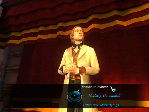 No matter if you call Moriarty a traitor or treat him as your ally, the conversation ends up the same: Woodville aims with gun at Watson and demands from Holmes bringing the professor here - Eliminate the Prince Woodville | A Grand Final in the Fun Fair - A Grand Final in the Fun Fair - The Testament of Sherlock Holmes Game Guide