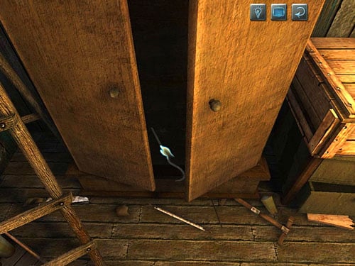 Crowbar is in the wardrobe next to door - Make a Bomb | A Grand Final in the Fun Fair - A Grand Final in the Fun Fair - The Testament of Sherlock Holmes Game Guide