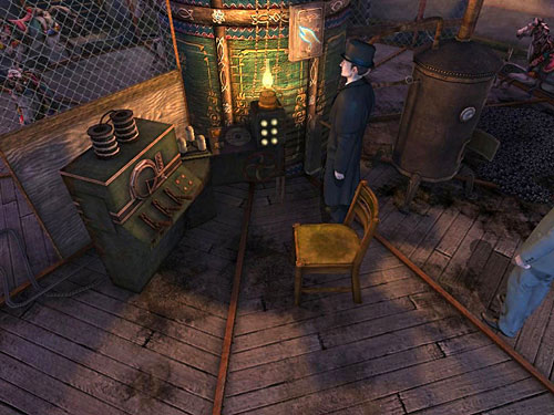 From under the Haunted House, go to the merry go round - Disable Planted Bombs | A Grand Final in the Fun Fair - A Grand Final in the Fun Fair - The Testament of Sherlock Holmes Game Guide