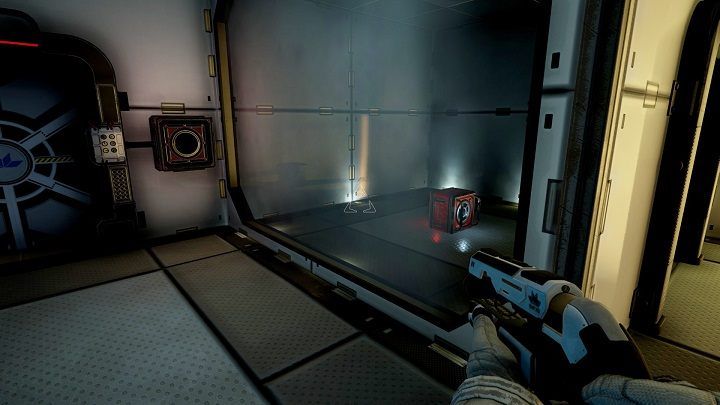 Once the game is loaded, you can see an open door in front of you - Chapter 1 | Walkthrough - Walkthrough - The Turing Test Game Guide