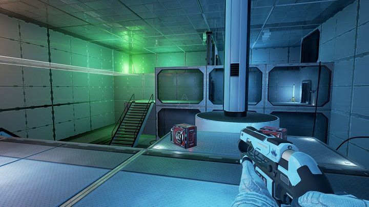 For now, you should ignore both containers with energy beams - Chapter 4 | Walkthrough - Walkthrough - The Turing Test Game Guide