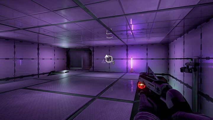 Probe the red beam and enter the third floor - Chapter 6 | Walkthrough - Walkthrough - The Turing Test Game Guide