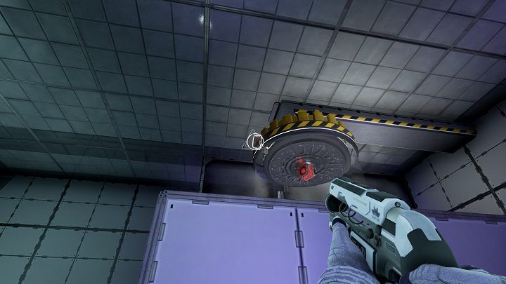 Activate the magnet and place the container on the red platform - Chapter 6 | Walkthrough - Walkthrough - The Turing Test Game Guide