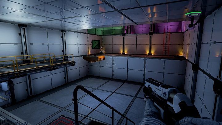 Go upstairs and take control of the robot - Chapter 6 | Walkthrough - Walkthrough - The Turing Test Game Guide