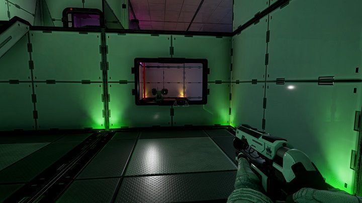 Place our robot in front of the window so you can reach it from the platform - Chapter 6 | Walkthrough - Walkthrough - The Turing Test Game Guide