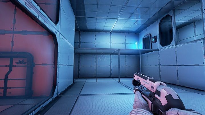 Collect the energy beam and open the first door you stumble upon - Chapter 7 | Walkthrough - Walkthrough - The Turing Test Game Guide