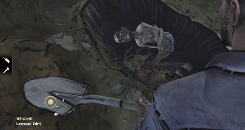 Regardless of your choice Lee will come outside to bury the body - Chapter 1: Georgias First City - Inside | Episode IV: Around Every Corner - Episode IV: Around Every Corner - The Walking Dead Game Guide