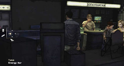 Go to the right - Chapter 5: Its Just One Bullet - In the pharmacy | Episode I: A New Day - Episode I: A New Day - The Walking Dead Game Guide