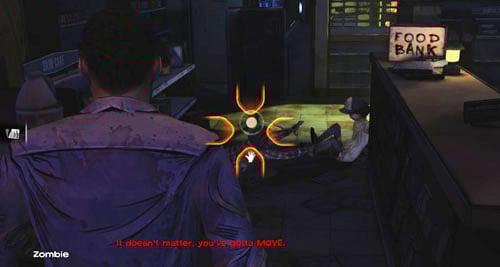 Regardless of the choice you have made, its not over yet - Chapter 7: Two Enter, One Leaves | Episode I: A New Day - Episode I: A New Day - The Walking Dead Game Guide